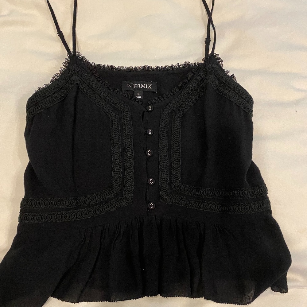 Black tank, black cami, nice tank top